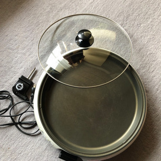 象印ホットプレート丸型の画像