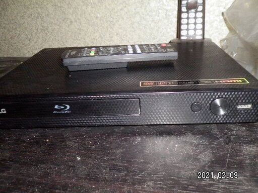 LG-BP250-NブルーレイDVDプレーヤー美品