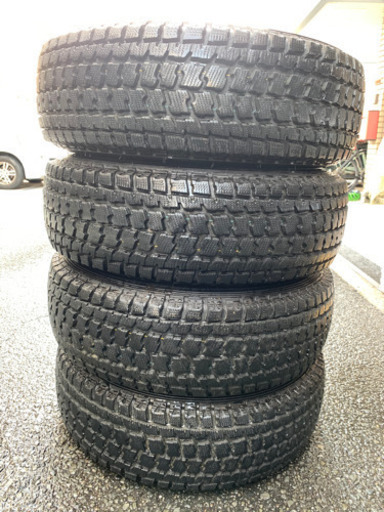 デリカスペースギア　スタッドレス　ホイールセット　225/80R15