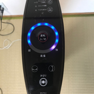 美品SHARPプラズマクラスタースリムイオンファン、PF-FTC1-Tの画像