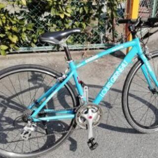 ルイガノCR23 ロードバイクからクロスバイクに変更しています。