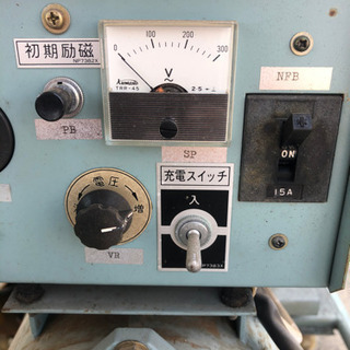 発電機　ジャンクの画像