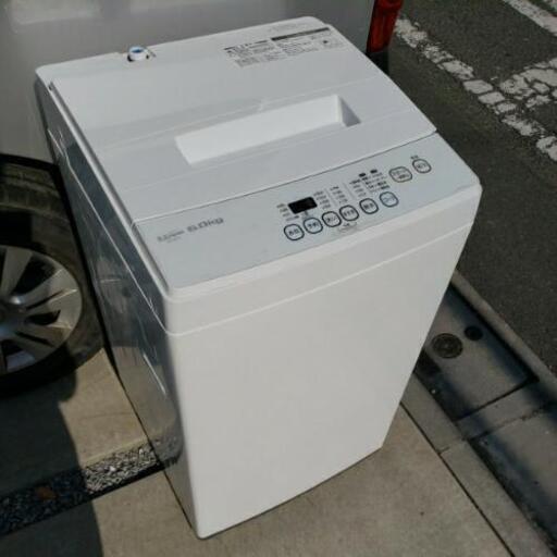☆美品☆ S.KJAPAN エスケイジャパン 全自動洗濯機 6.0kg SW-M60A 2019年製