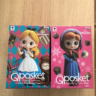 【決定】ディズニー　アリスとアナフィギュア【ネット決済ではありません】の画像