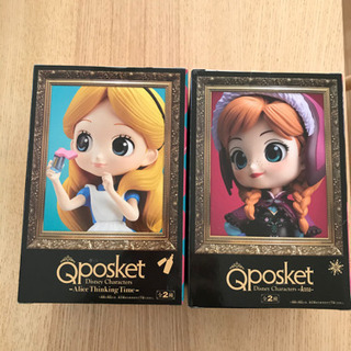【決定】ディズニー　アリスとアナフィギュア【ネット決済ではありません】