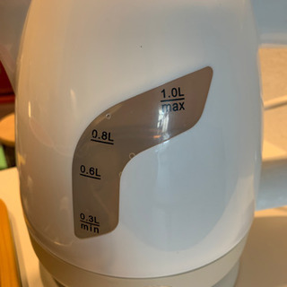 終了　電気ケトルの画像