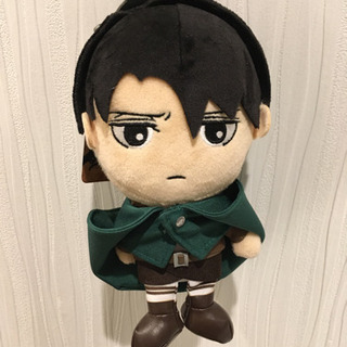 【取引完了】2/17まで★進撃の巨人 リヴァイ兵長 ぬいぐるみ