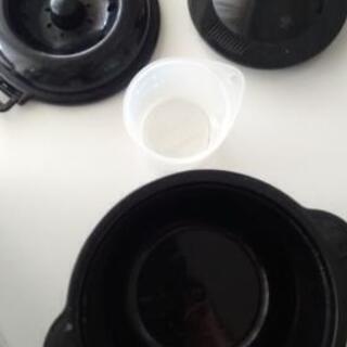 電子レンジ用調理器 ごはん、蒸しパンできます。の画像