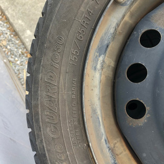軽自動車用　スタッドレス　あげます
