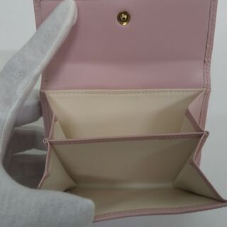 店頭販売済み😻にゃんにゃんセール😸ミラショーン　２つ折り財布　ピンク😺の画像