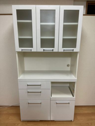 値下げしました！食器棚　MOISS機能付き