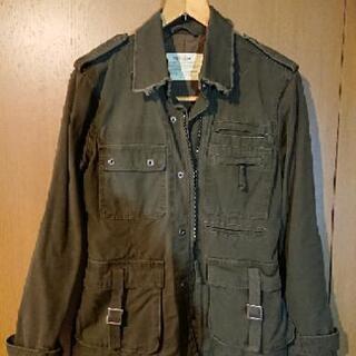 カーキ ジャケット レディース M