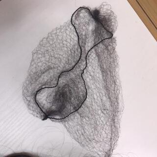 ウィッグ　ブラック　ロングカールヘアの画像