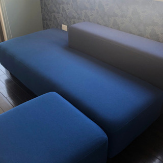 無印良品ソファベンチとオットマン