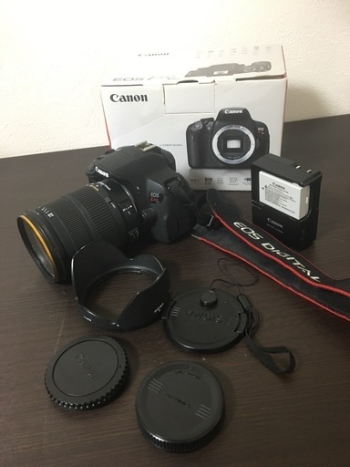 【最終値引】一眼レフ EOS KissX6iボディ ＋ レンズおまけ