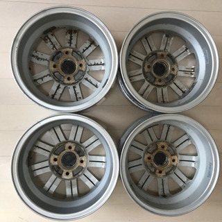 【受付終了】13インチアルミホイール　4.5J  インセット＋43の画像