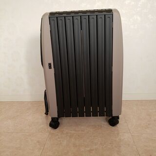オイルヒーター　モダンデコ　zz001-gy 　グレー　美品の画像