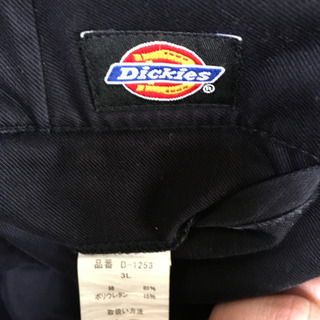 Dickiesストレッチパンツ3L黒ブラックディッキーズの画像