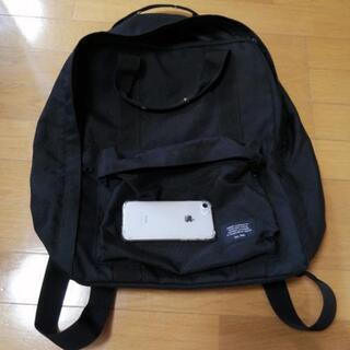 リュックサック黒の画像