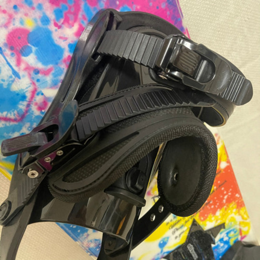 スノーボード COSMIC SURF バインディング、デッキパッドセット 145㎝