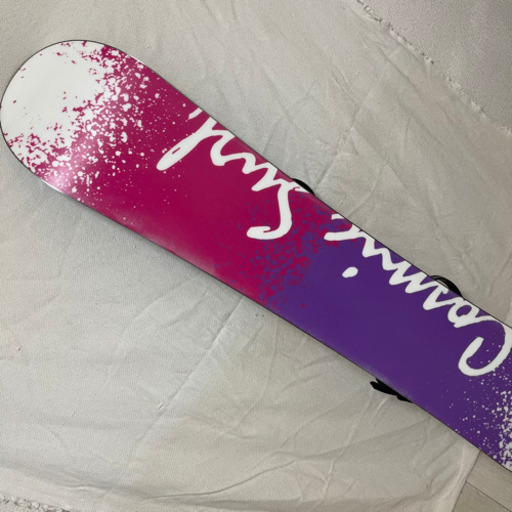 スノーボード COSMIC SURF バインディング、デッキパッドセット 145㎝