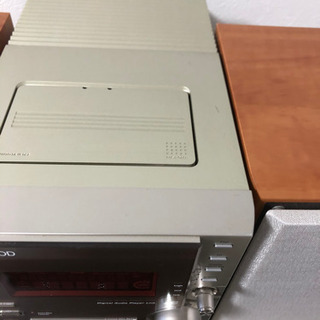 【美品・リモコン付】ケンウッド製コンポの画像
