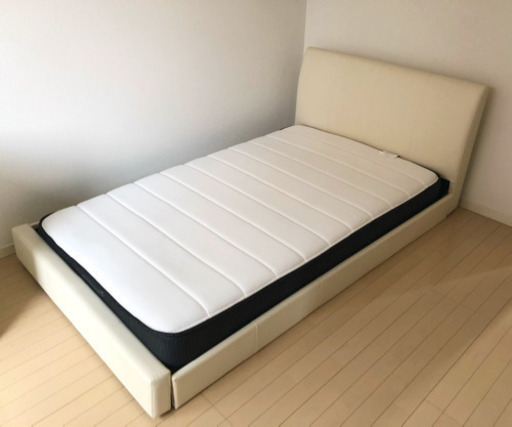 お取引中 美品 セミダブルベッド Nスリーブマットレスセット