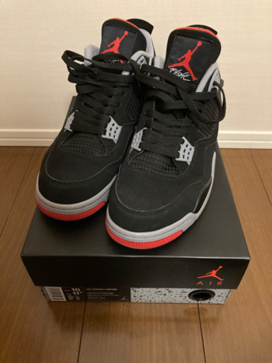 エアジョーダン4 ブレッド　bred air jordan