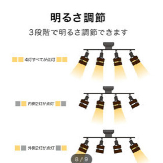 ニトリ　シーリングライトの画像