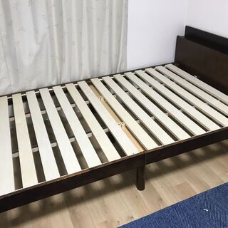 タンスのゲン 宮付き すのこベッド セミダブル