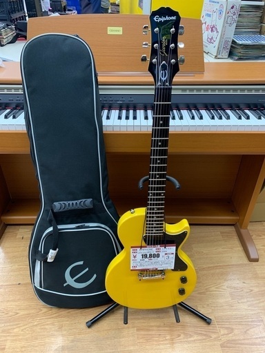 【ネック順反り強】エピフォン　レスポール　テレビイエロ【ハードオフ八王子めじろ台店】