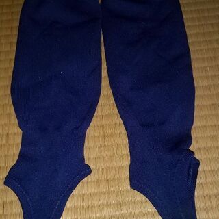 MIZUNO野球用ストッキング。黒、青各１セット。の画像