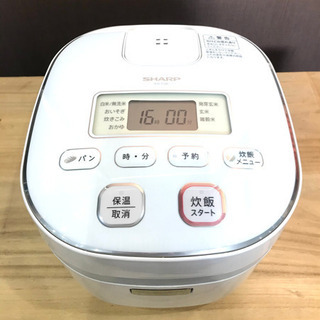 ★中古品　SHARP炊飯器3合炊き