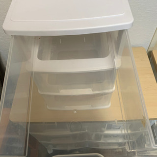 小型収納ケース　3段