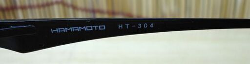  HAMAMOTO メガネフレーム HT-304 53□18-142 ブラック チタニウム 度入り 眼鏡 めがね  ☆ PayPay(