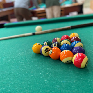 みんなでビリヤード🎱　2021年2月