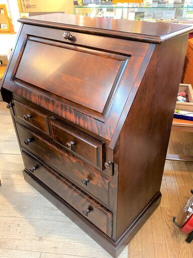 近隣送料無料★ライティングビューロ デスク モダン アンティーク★買取帝国 志木店