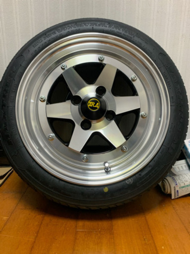 【取引中】ロンシャン タイヤ付き１４インチホイール4本セット