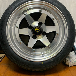 【取引中】ロンシャン タイヤ付き１４インチホイール4本セット