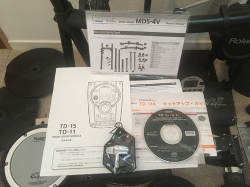 Roland　電子ドラム　TD-11K-S　中古品です。