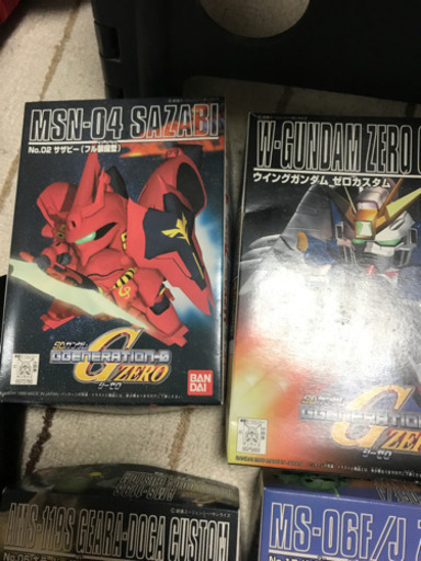 SDガンダム　プラモデル　