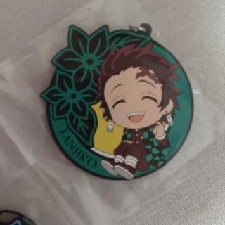 新品未開封】大人気　鬼滅の刃　一番くじ　ラバーストラップ　ラバスト　３個セットの画像