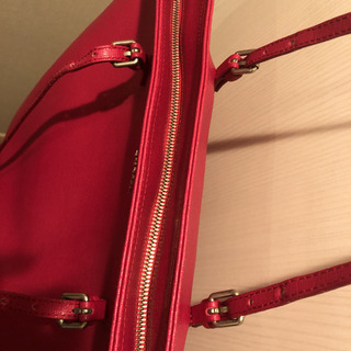 【バッグ】FURLA  フューシャピンク A4サイズの画像