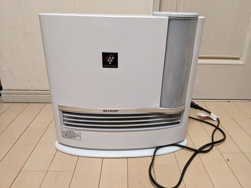 SHARP セラミックファンヒーター HX-G120-W プラズマクラスター7000