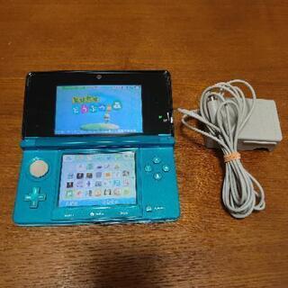 【とびだせ どうぶつ森 内蔵】ニンテンドー3DS　アクアブルー