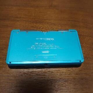 【とびだせ どうぶつ森 内蔵】ニンテンドー3DS　アクアブルーの画像