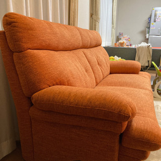  取引終了 3人掛けソファー売ります。の画像