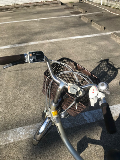 パナソニック　エコナビ　アシスト三輪　BE-ENR835かろやかライフEB