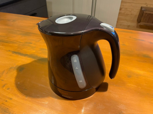 T-FAL KO3408JP 電気ケトル (1.2L) ジャスティン プラス カカオブラック