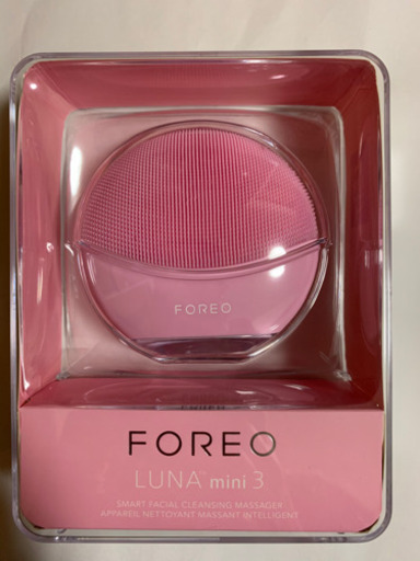 FOREO LUNA mini 3 for パールピンク フォレオ スマートクレンジングデバイス 電動洗顔ブラシ シリコーン製 